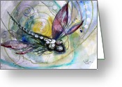 Abstract+dragonfly+art