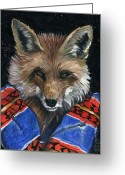 New Age Greeting Cards - Fox Me...