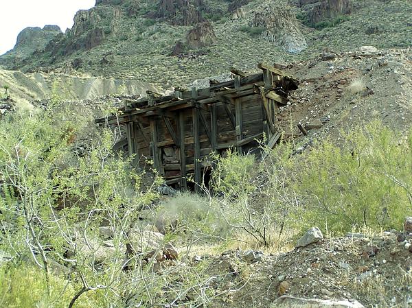 Abandoned Gold Mine In Arizona by Patrick Wright