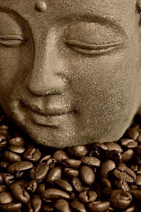 Coffee Buddha 2 Print by Falko Follert - coffee-buddha-2-falko-follert