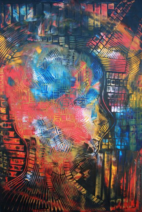 Human Anatomy by Michael McKinley (2014, Mixed Media) Human Anatomy by Michael McKinley (2014, Mixed Media)