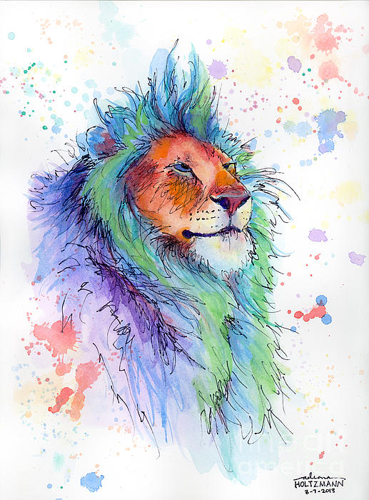 easter lion print by arleana holtzmann easter lion print by arleana holtzmann