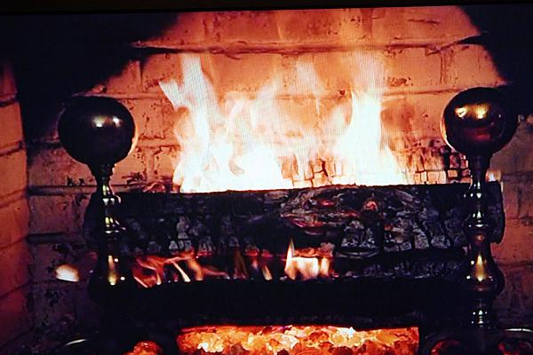 John Telfer - WPIX Channel 11 Yule Log