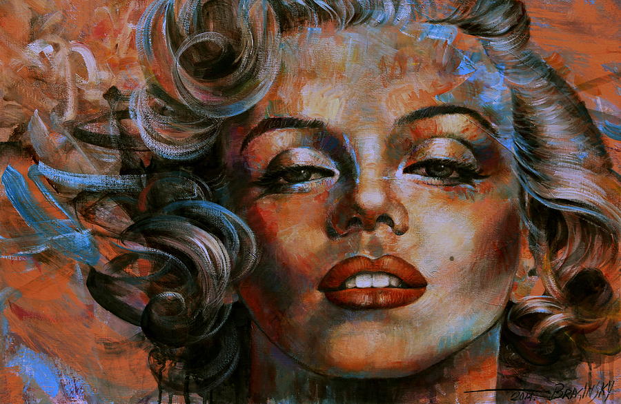 Marilyn Monroe Painting by Arthur Braginsky