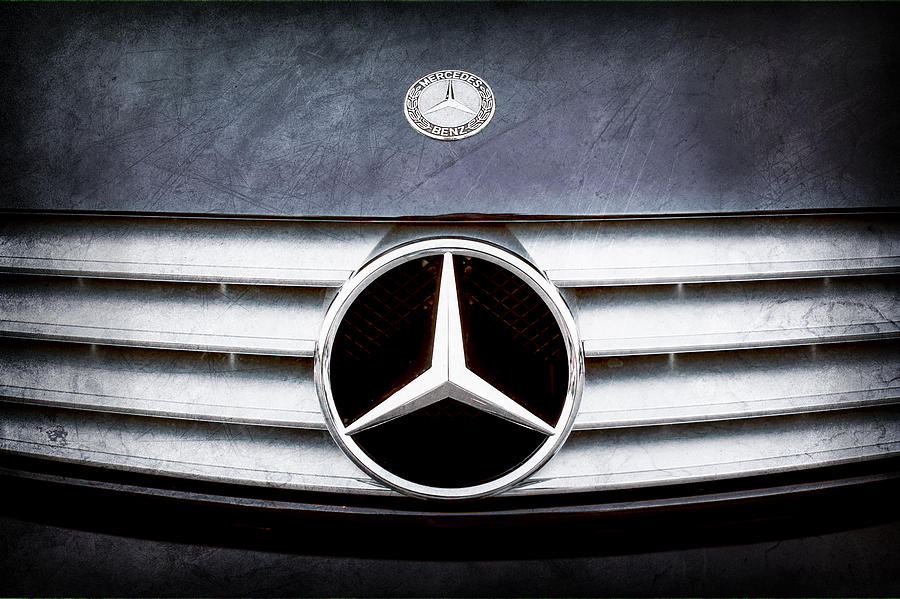 Mercedes grill emblems #4