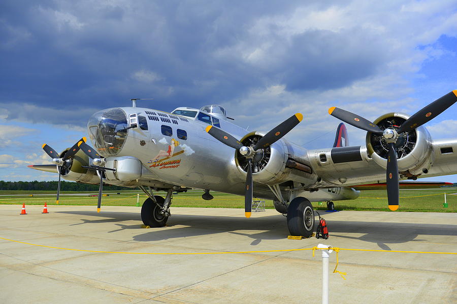 B-17 Aluminum Overcast Photograph By Garry Schmidt