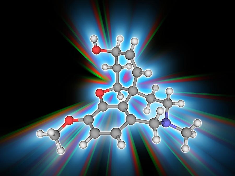 Galantamine Drug Molecule 1 By Laguna Design Science Photo Library