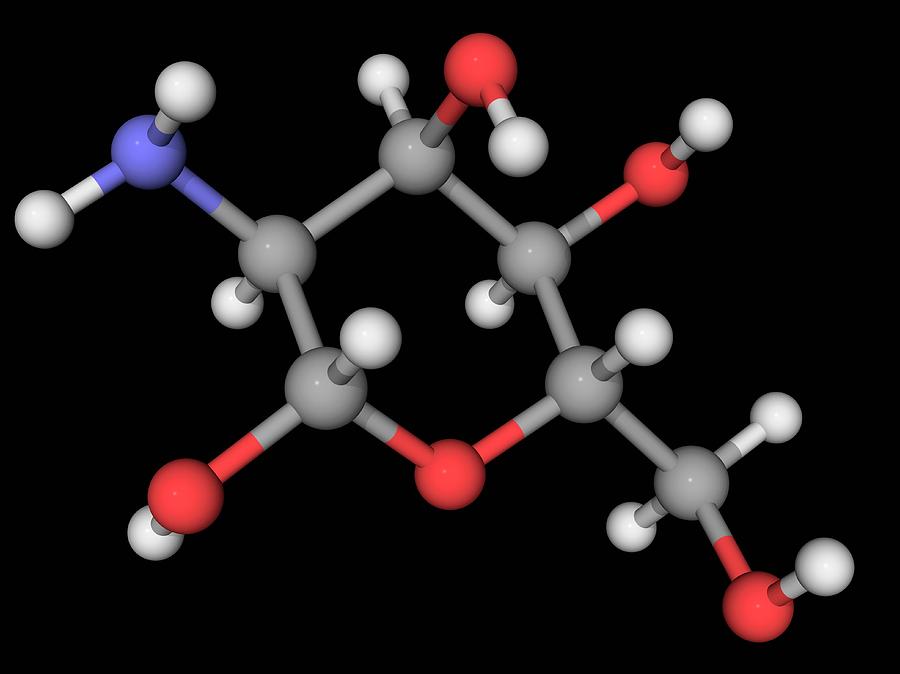 Glucosamine Molecule Photograph By Laguna Design Science Photo Library