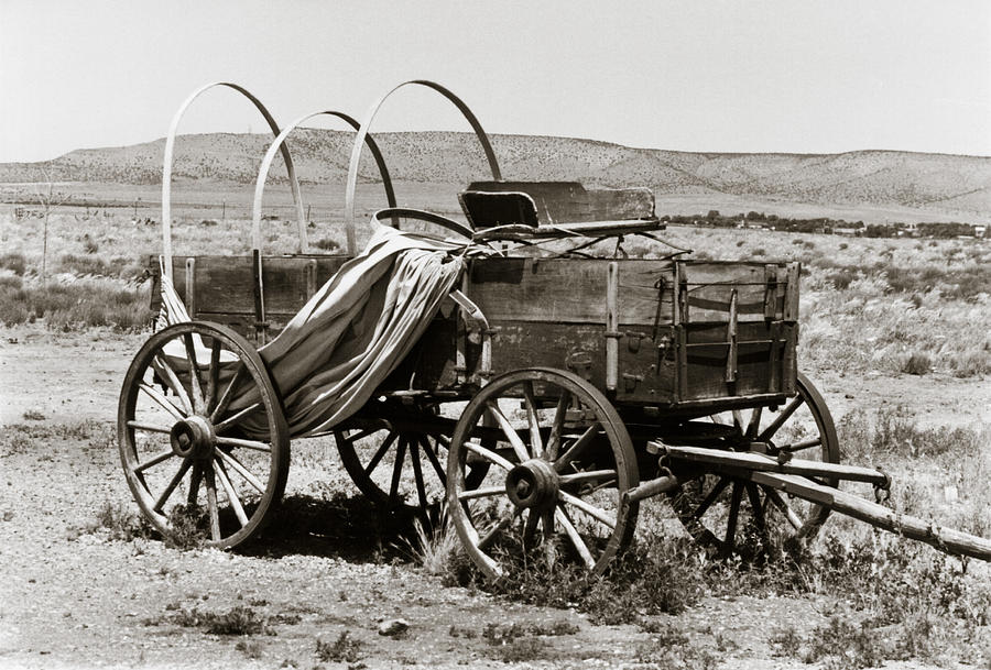 Old Conestoga Wagon by Robert Estes