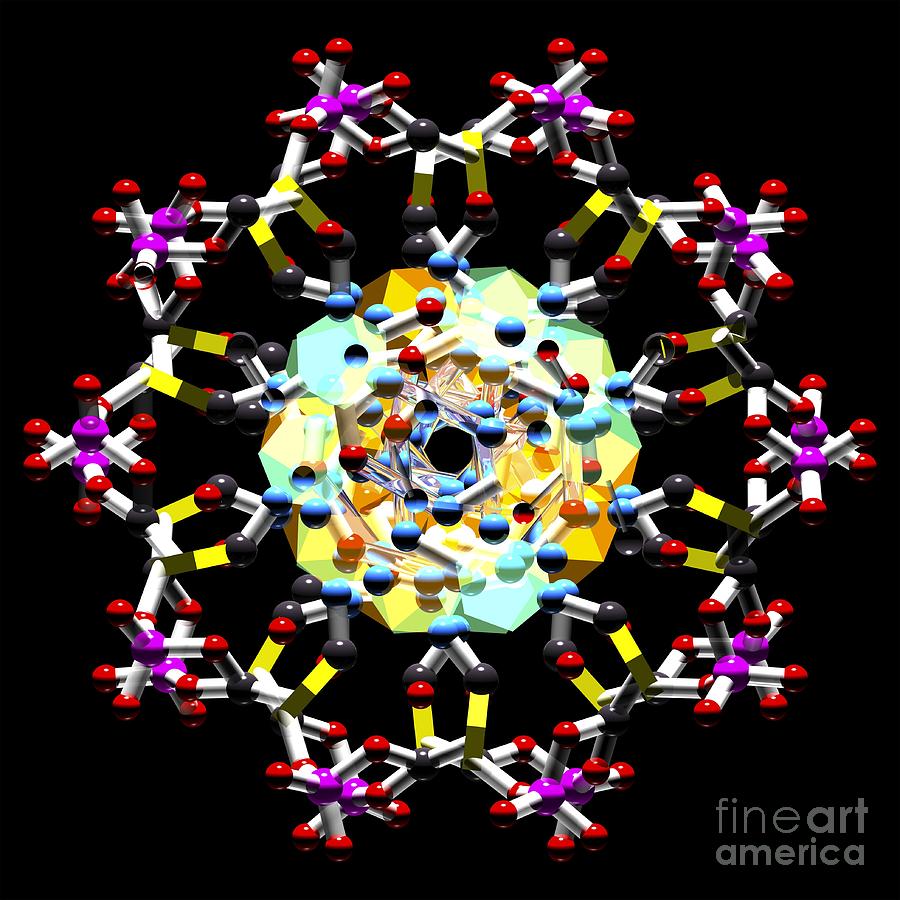 Dna Molecule Artwork Photograph By Russell Kightley Fine Art America