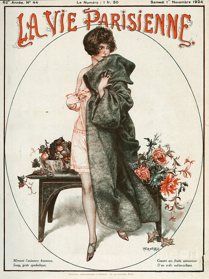 La Vie Parisienne S France Drawing By The Advertising Archives