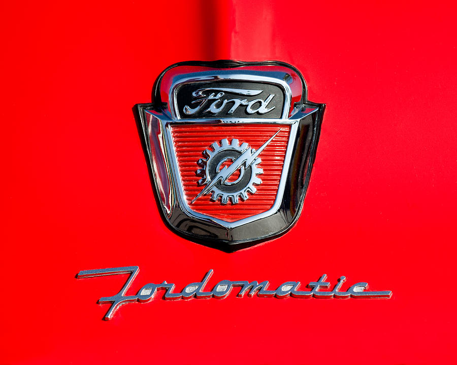 1950 Ford truck hood emblem #4