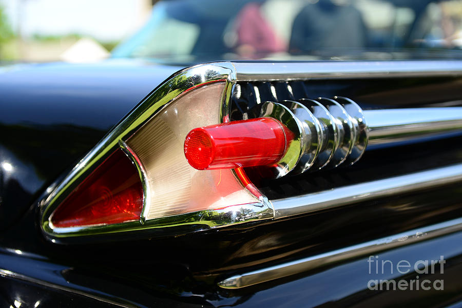 1958 Mercury Park Lane Tail Light Photograph by Paul Ward