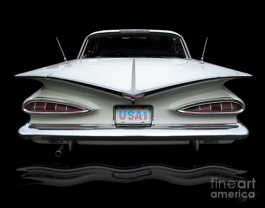 1959 Chevrolet Impala Photograph by Peter Piatt