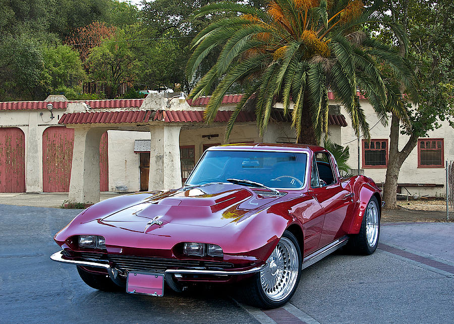 1964 Corvette Custom Coupe Photograph By Dave Koontz