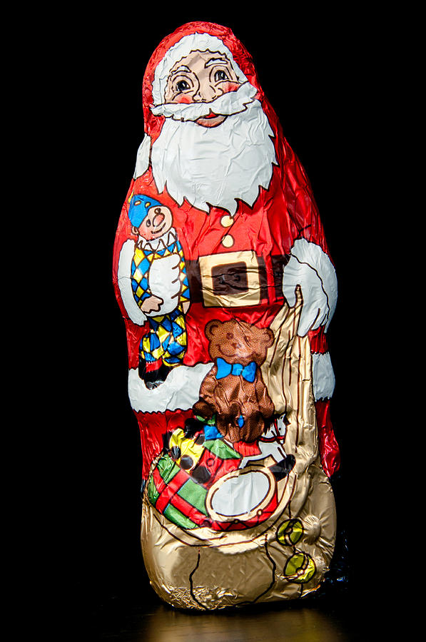 Chocolate santa