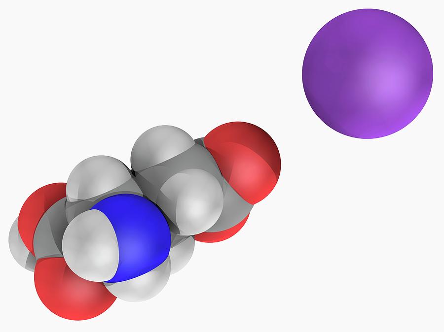 Monosodium Glutamate Molecule Photograph By Laguna Design Science Photo