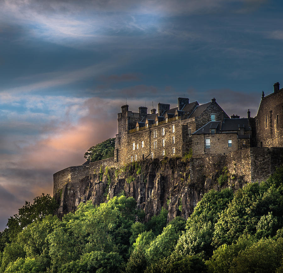 stirling-castle-at-sunset-photograph-by-tylie-duff