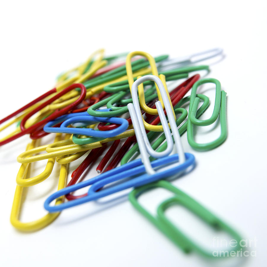 Paper Clip Photograph By Bernard Jaubert Pixels