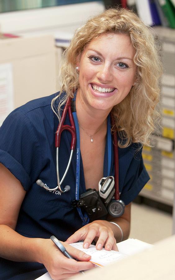 Hospital Staff Photograph By Mark Thomas Science Photo Library Pixels