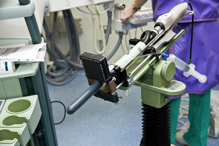 Prostate Cancer Radiotherapy Equipment Photograph By Antonia Reeve Science Photo Library