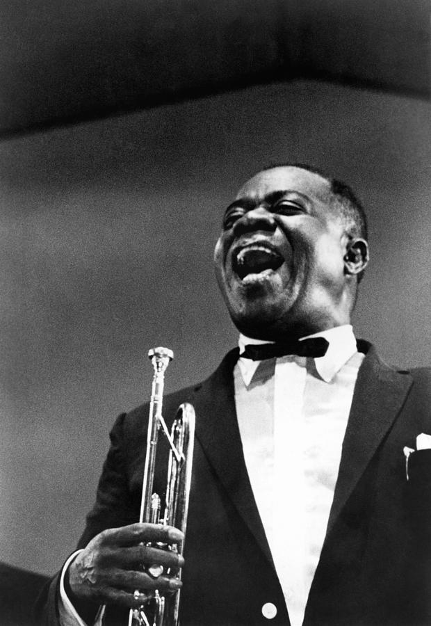 Louis Armstrong (1900-1971) Photograph by Granger