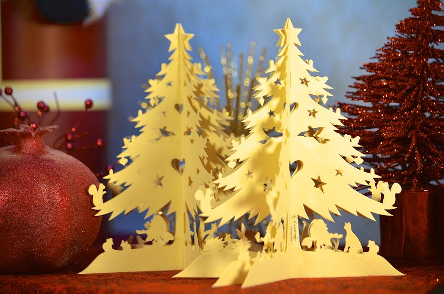 a paper christmas tree photograph by alex king a paper christmas tree photograph by alex king