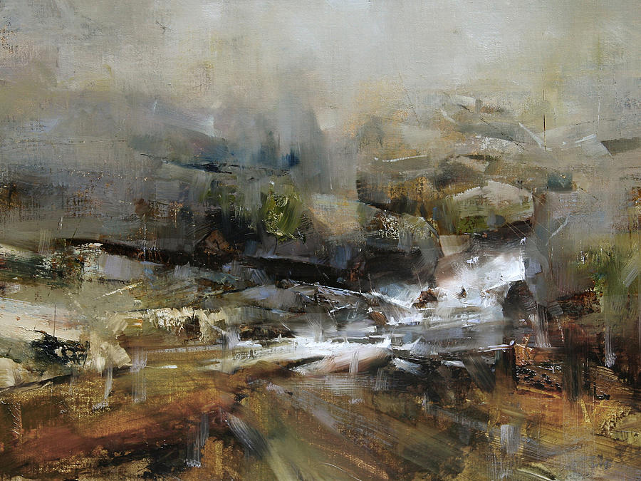 A Subtle Transition Painting by Tibor Nagy