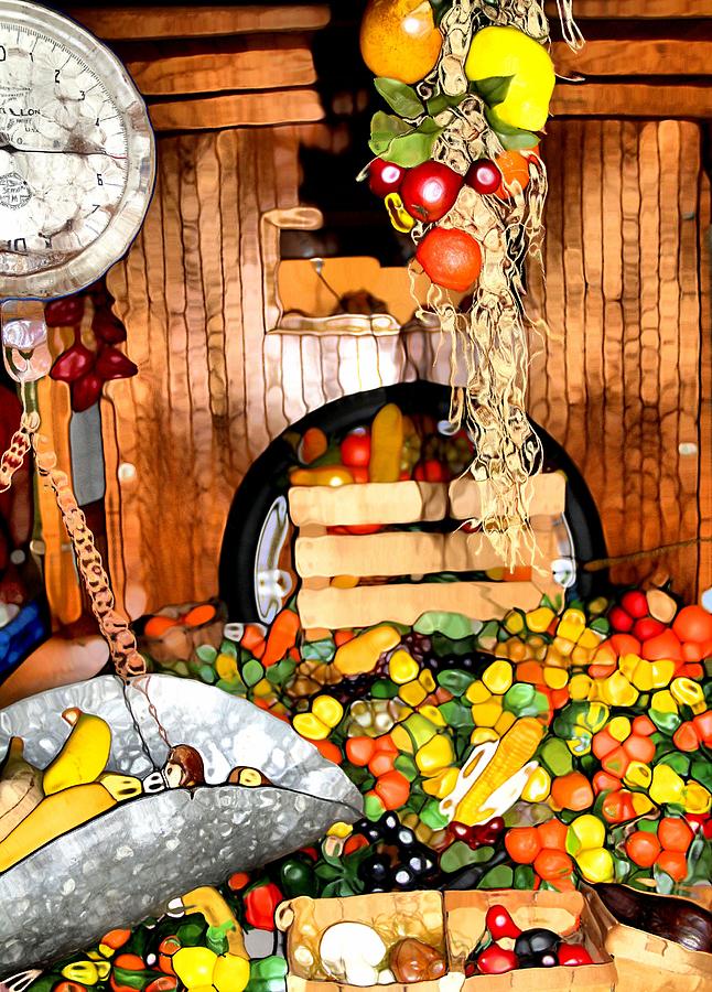 Abstract Farmers Market Photograph by Dan Sproul