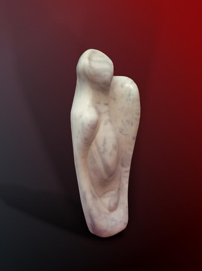 Abstract Pregnancy Sculpture By Shimon Drory Fine Art America