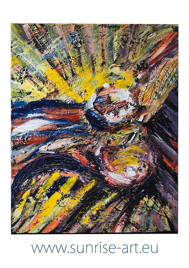 Abstract Woman Body Diptych 2 by Ivelin Vlaykov