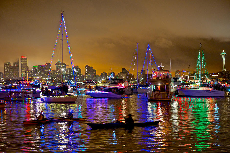 Argosy Christmas Ship Festival 2 Photograph by Hisao Mogi