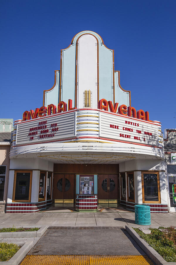 Art Deco Theater Photograph by David Litschel