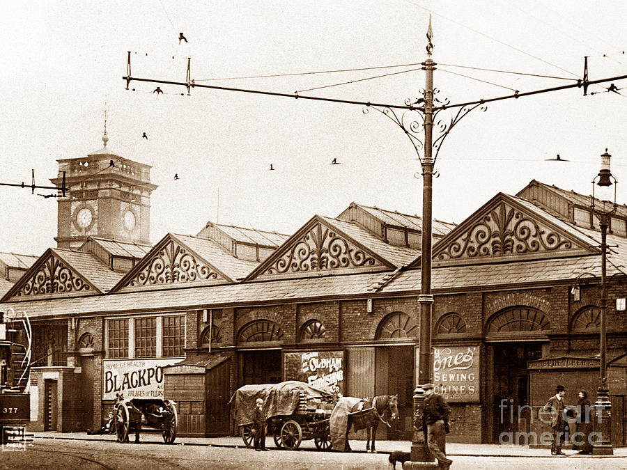 Ashton Under Lyne Market Hall England Photograph by The KeasburyGordon