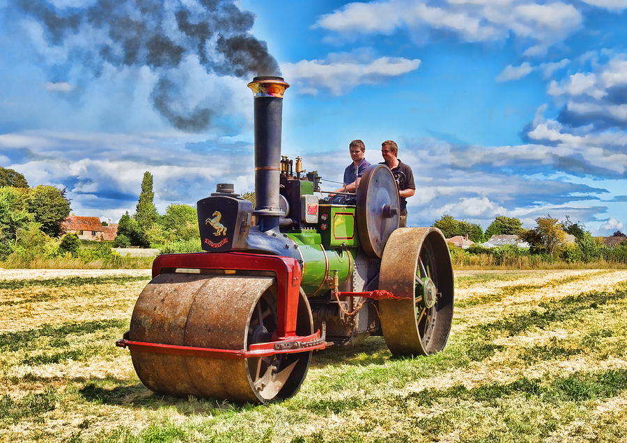 Aveling Roller Photograph By Paul Gulliver Fine Art America