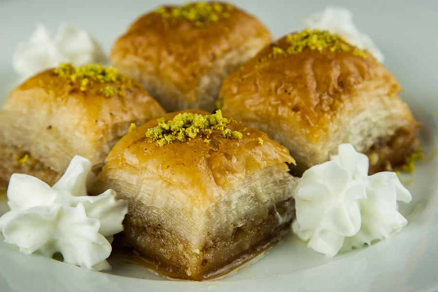 Baklava - Turkish Dessert Photograph - Baklava - Turkish Dessert Fine 