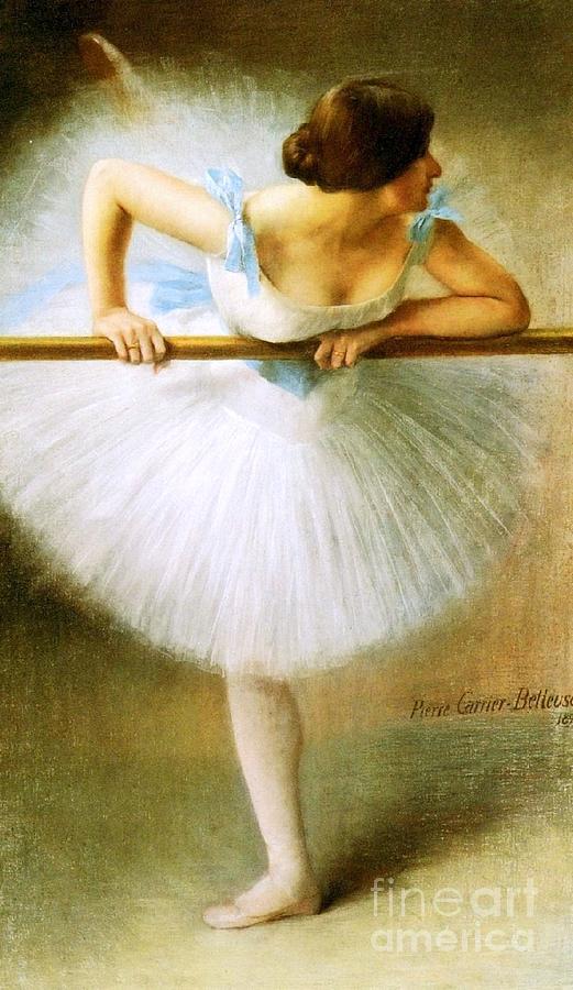 Ballerina At Bar