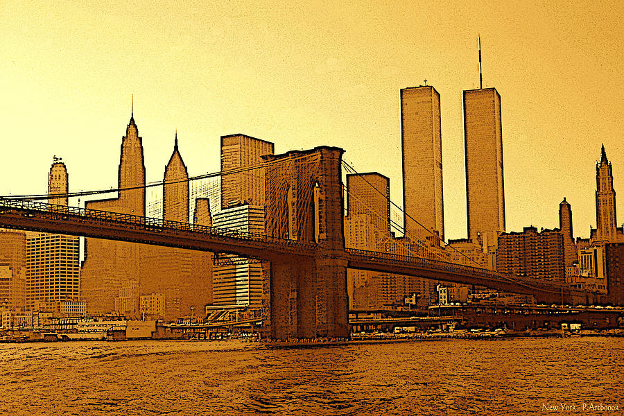 Big Apple Sunrise New York City Drawing by Art America Online Gallery