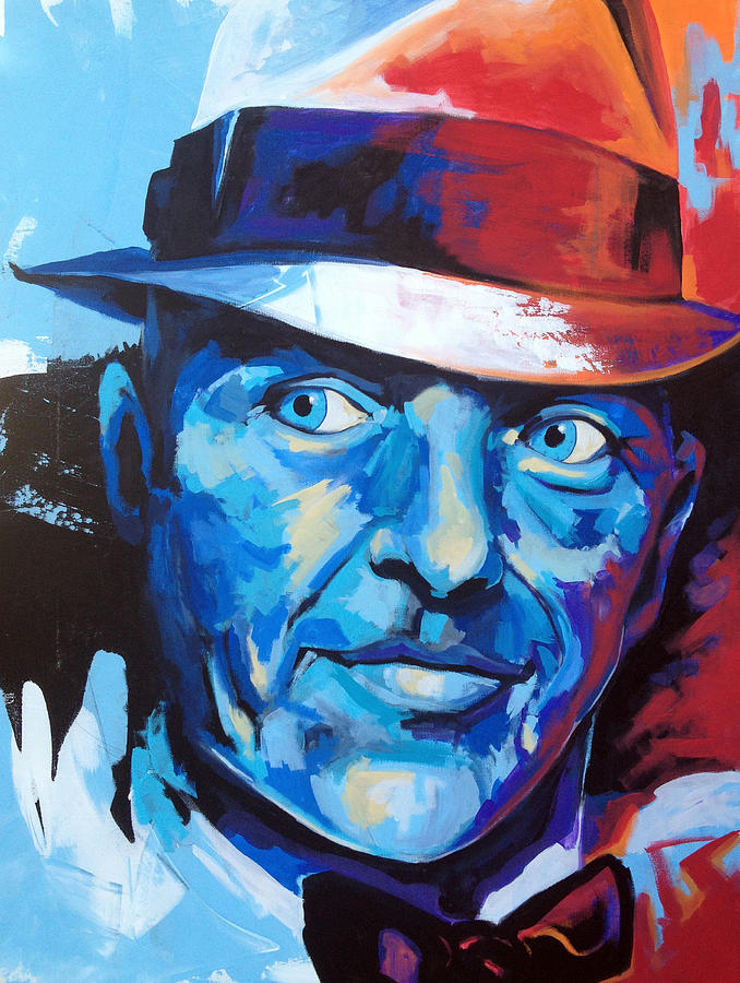 Blue Eternity - Frank Sinatra Painting - blue-eternity-frank-sinatra-robert-busse