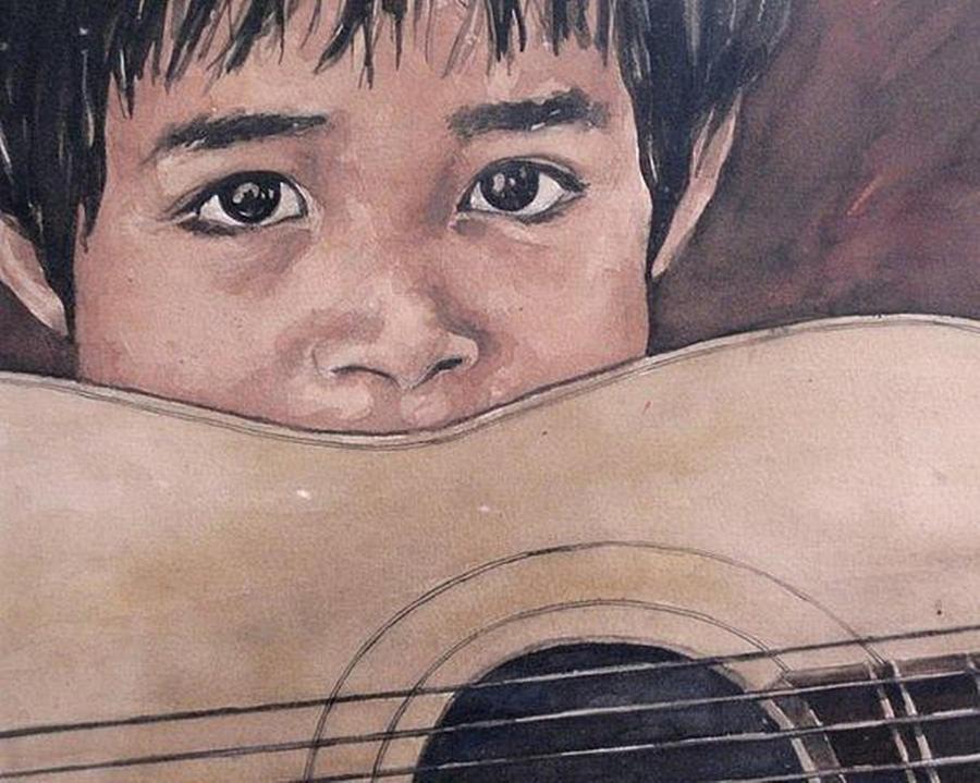 Boy with Guitar by Peter Paul Christian Mahilum - boy-with-guitar-peter-paul-christian-mahilum