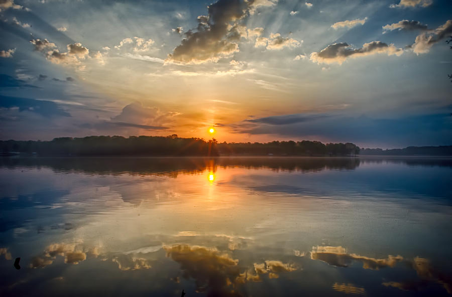 Breaking Through The Clouds Breaking Through The Clouds Photograph by Dan Holland