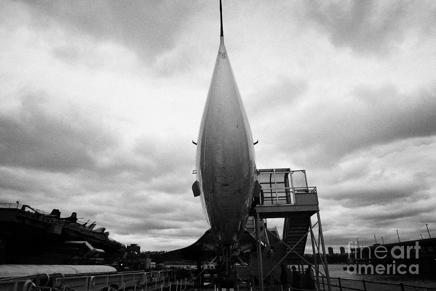 British Airways Concorde Exhibit At The Intrepid Sea Air Space Museum