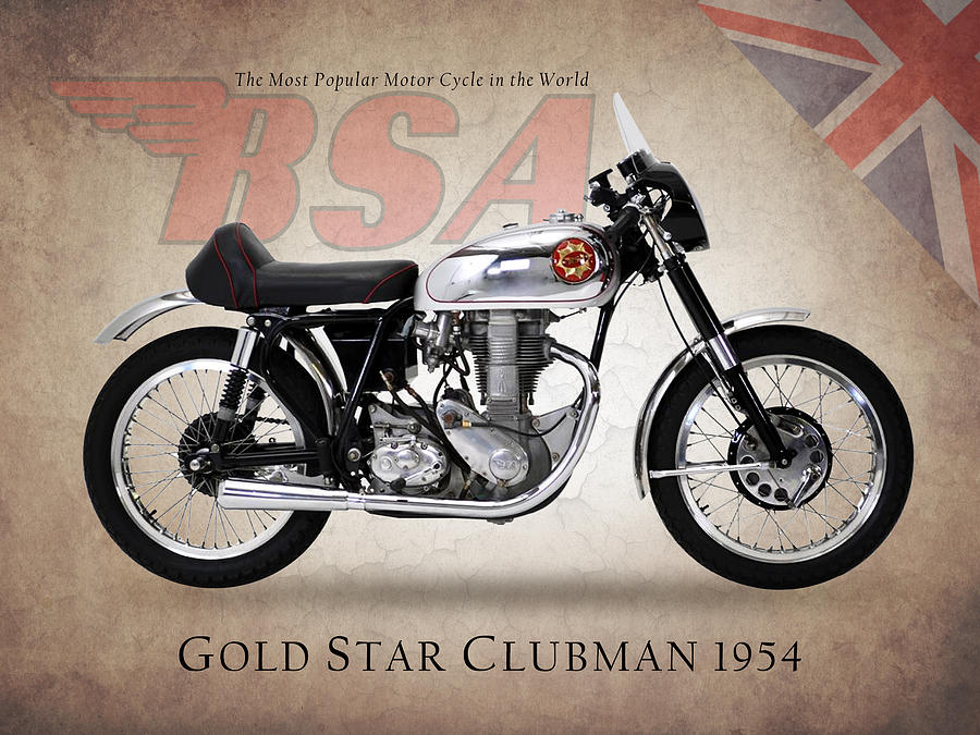 1954 bsa gold star