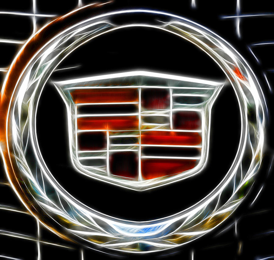 Cadillac Photograph - Cadillac Emblem B by Lawrence Christopher