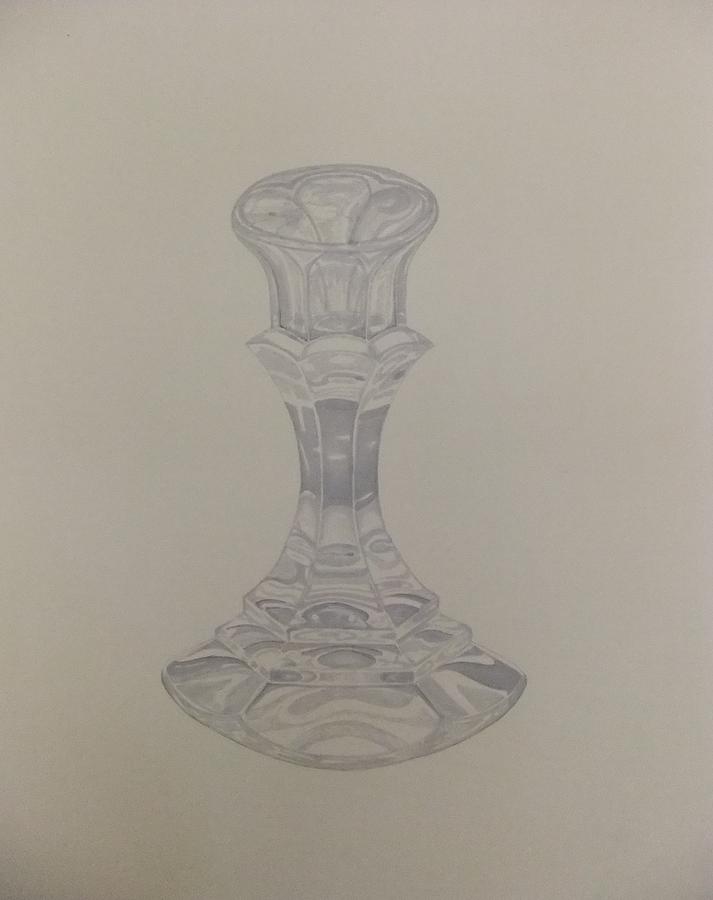 Candle Holder Drawing by Lisa DCS Quimby