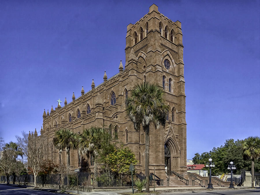 Cathedral Of St. John The Baptist Charleston Photograph By Lynn Palmer