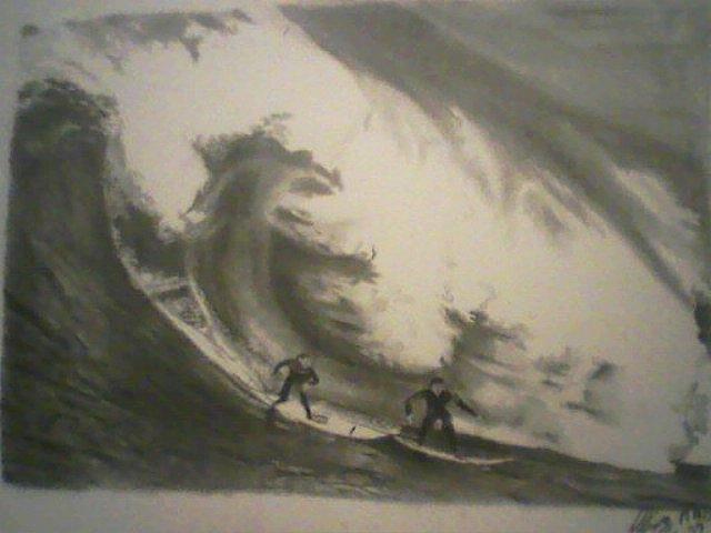 Chasing The Dragon Drawing
