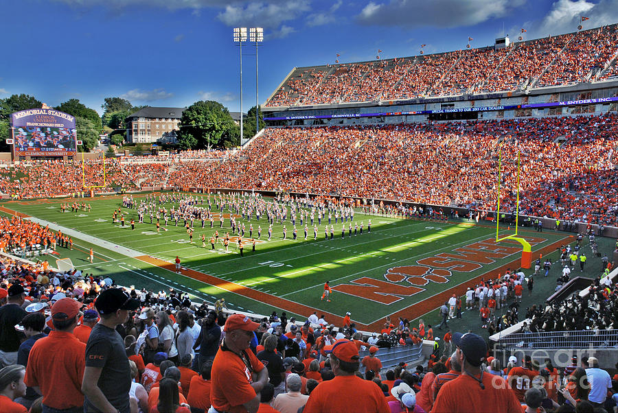 Clemson Tigers Memorial Stadium IIi Photograph