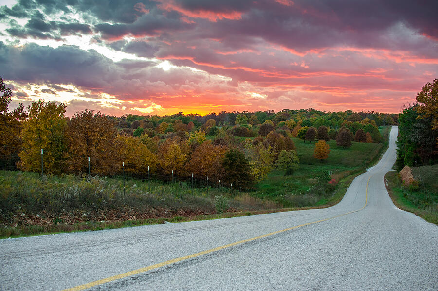 Country Back Roads Northwest Arkansas Photograph By Gregory Ballos
