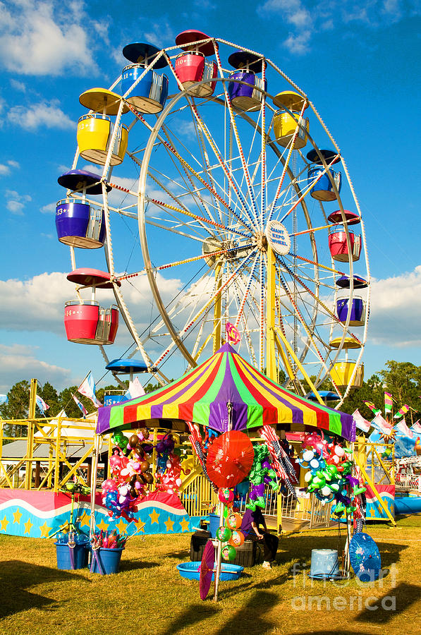 County Fair, Florida Photograph by Millard H. Sharp